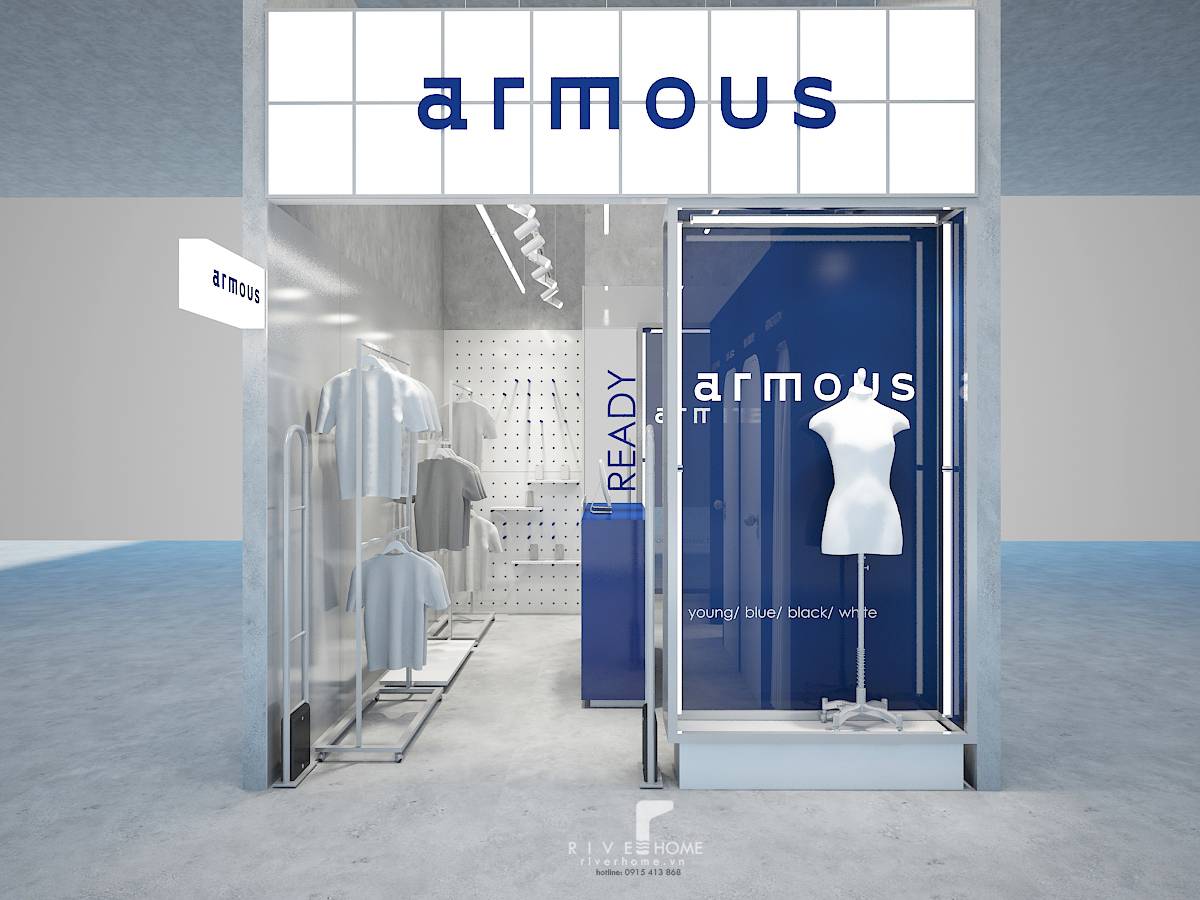 Tư vấn thiết kế shop thời trang Amour