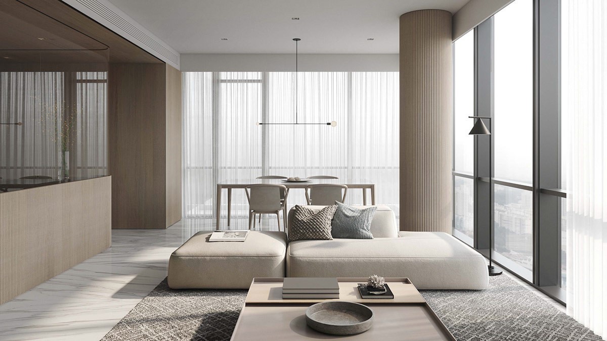 Thiết kế chung cư phong cách minimalism – xu hướng thiết kế tối giản