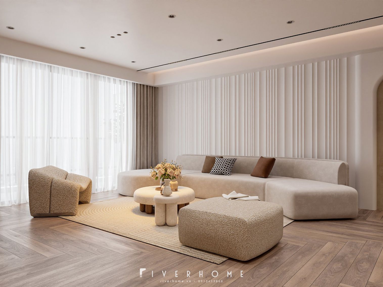 8 đặc điểm thiết kế nội thất phong cách wabi sabi tinh tế & cuốn hút